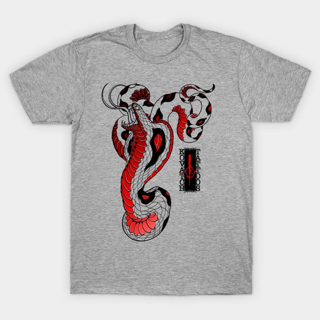 Cobra T-Shirt by Cole Kovatch Tattoos